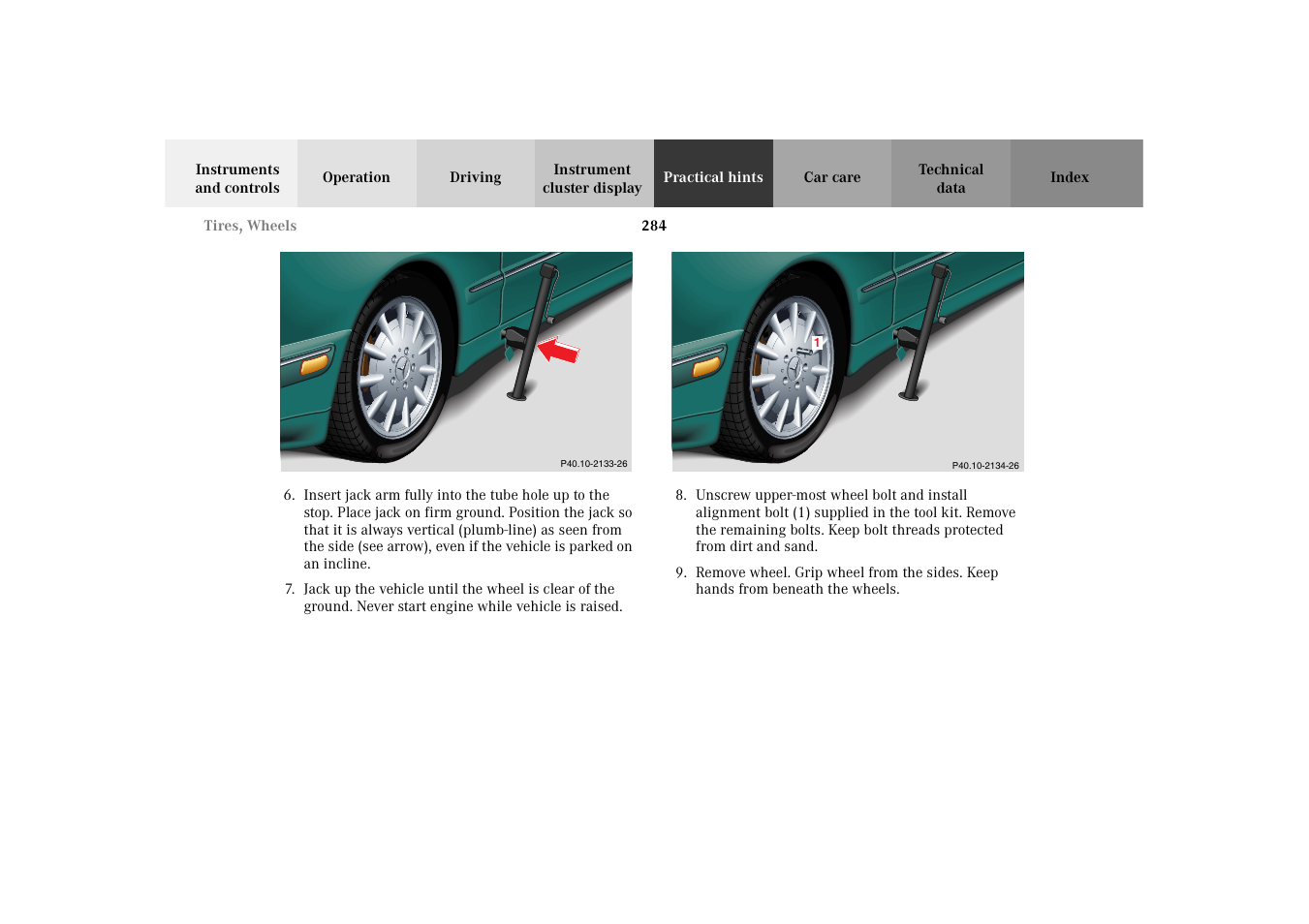 Mercedes-Benz 2003 E -Class Wagon User Manual | Page 287 / 354