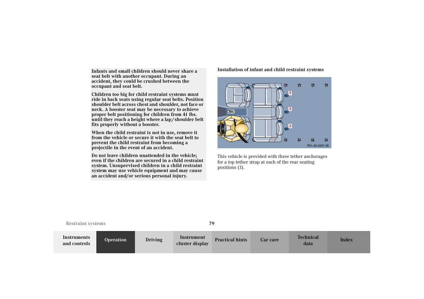 Mercedes-Benz 2003 E -Class Wagon User Manual | Page 82 / 354