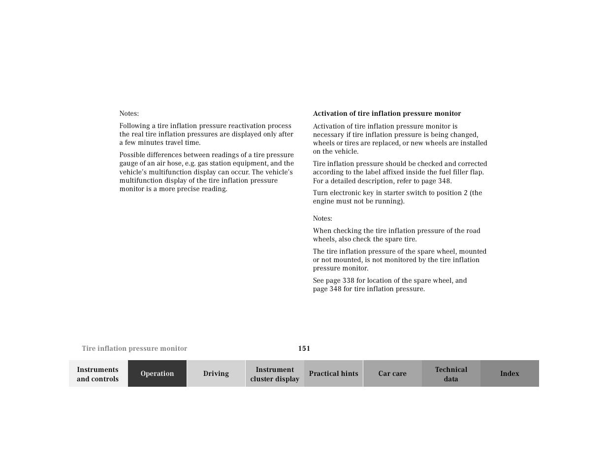 Mercedes-Benz 2001 S 430 User Manual | Page 154 / 421