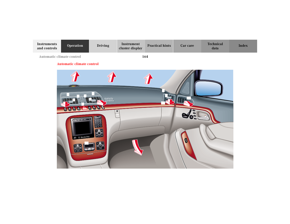 Mercedes-Benz 2001 S 430 User Manual | Page 167 / 421