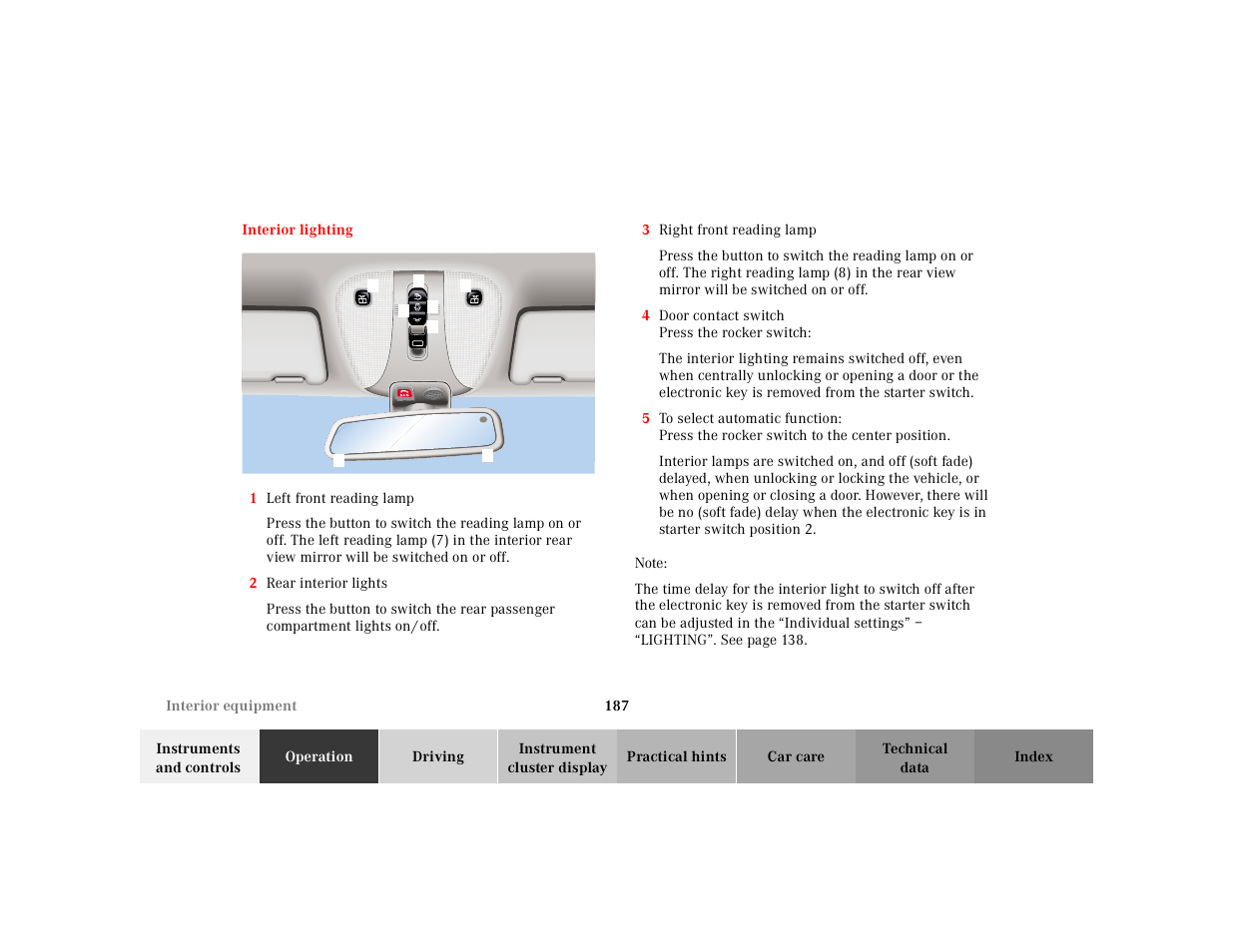 Mercedes-Benz 2001 S 430 User Manual | Page 190 / 421