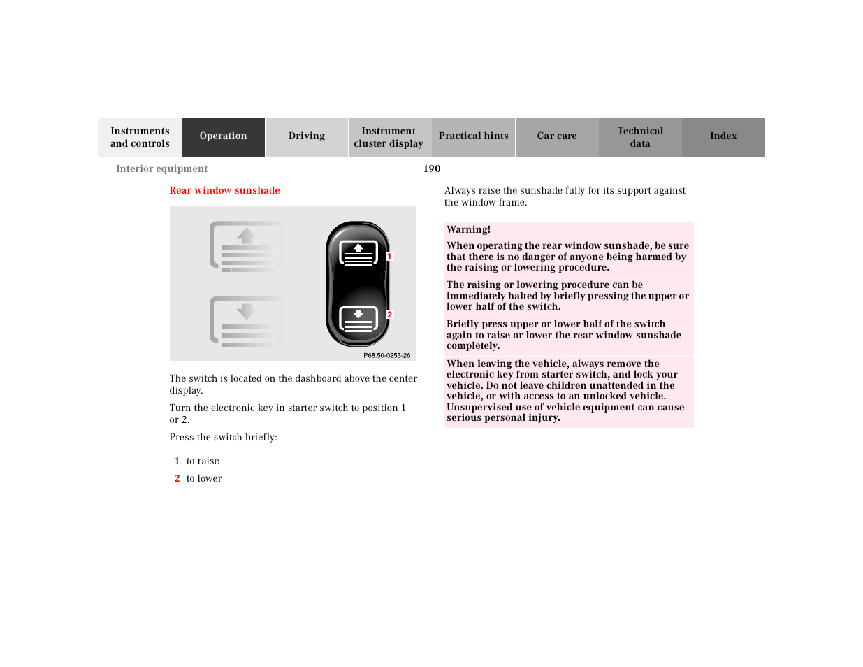 Mercedes-Benz 2001 S 430 User Manual | Page 193 / 421