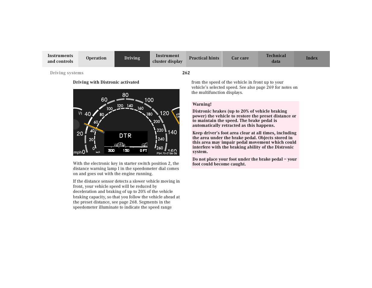 Mercedes-Benz 2001 S 430 User Manual | Page 265 / 421