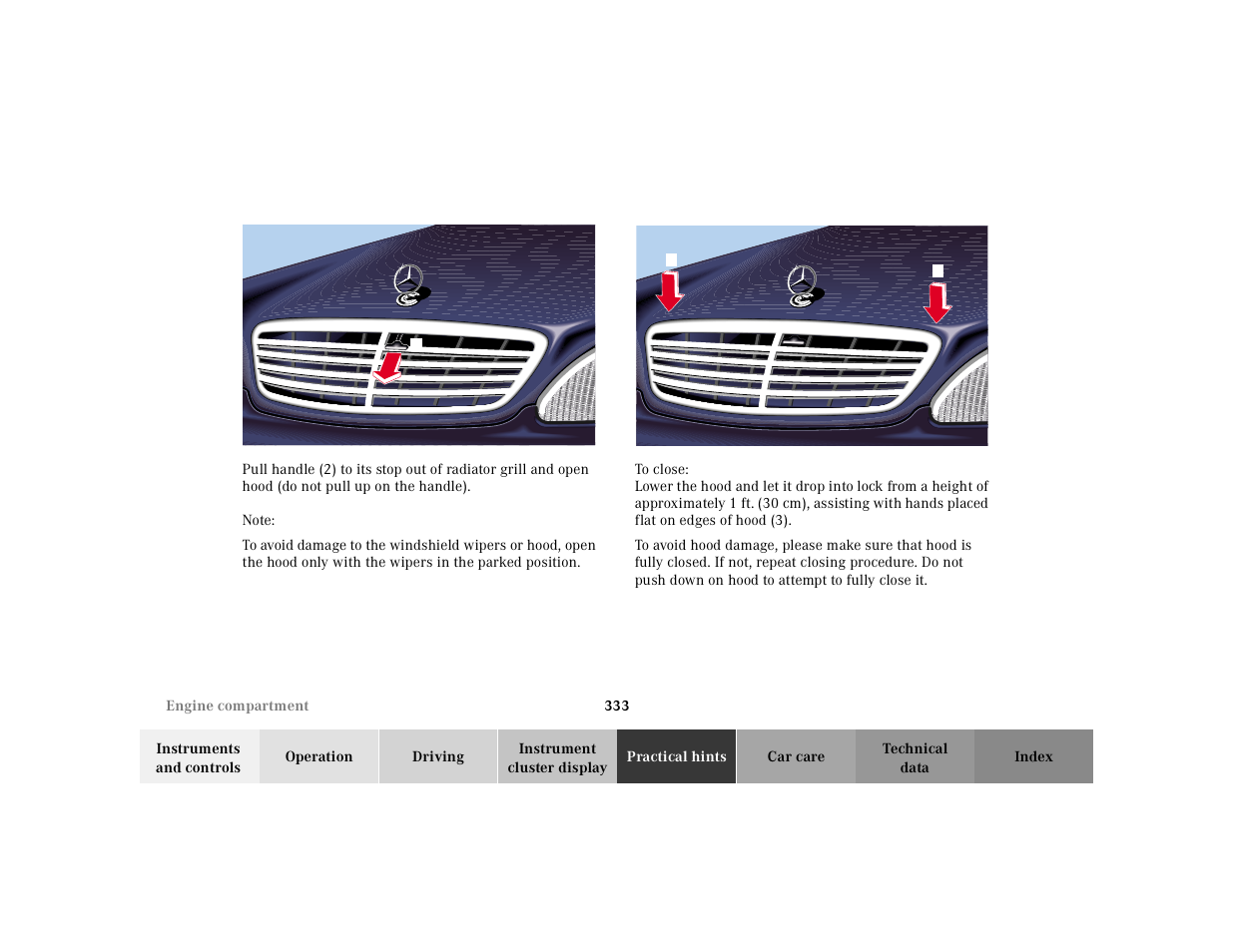 Mercedes-Benz 2001 S 430 User Manual | Page 336 / 421