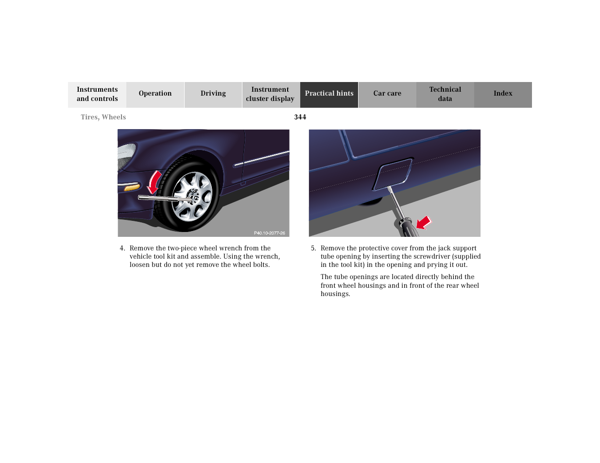 Mercedes-Benz 2001 S 430 User Manual | Page 347 / 421