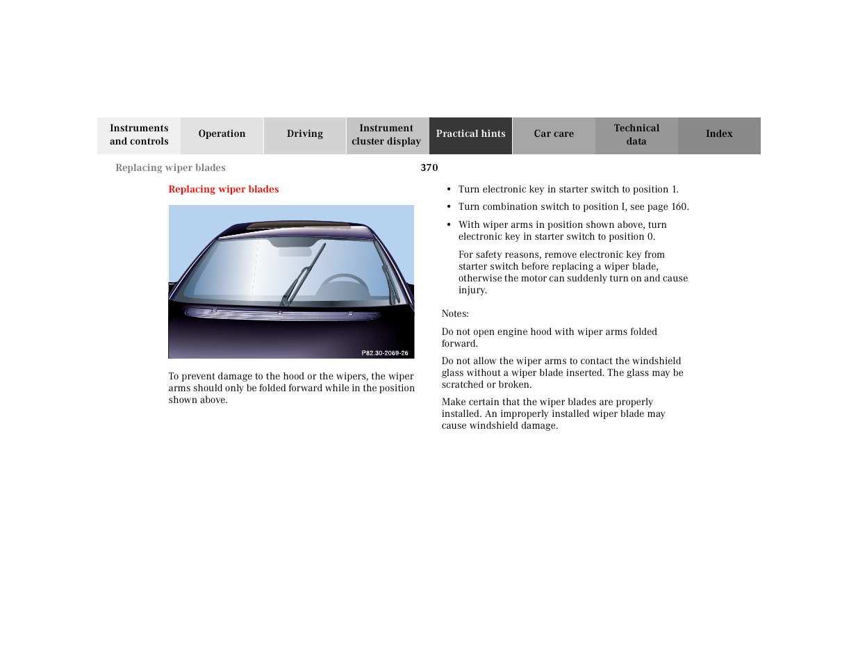 Mercedes-Benz 2001 S 430 User Manual | Page 373 / 421