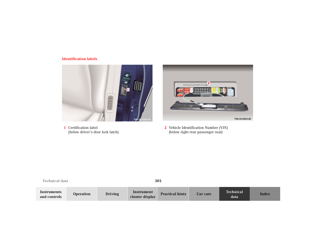 Mercedes-Benz 2001 S 430 User Manual | Page 388 / 421