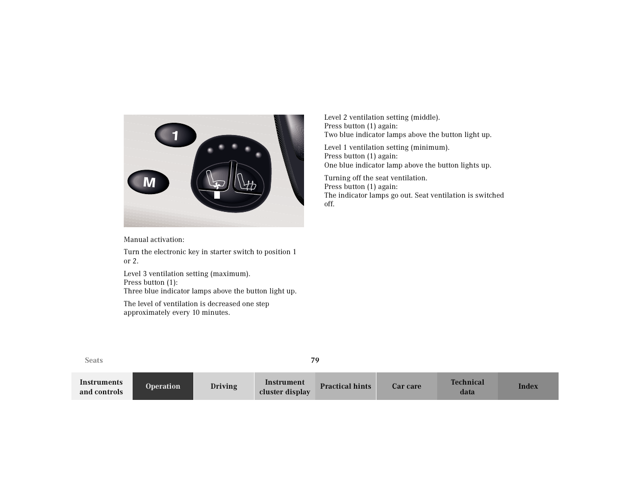 Mercedes-Benz 2001 S 430 User Manual | Page 82 / 421