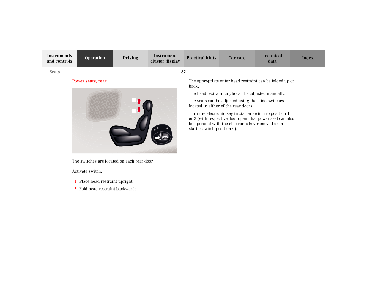 Mercedes-Benz 2001 S 430 User Manual | Page 85 / 421