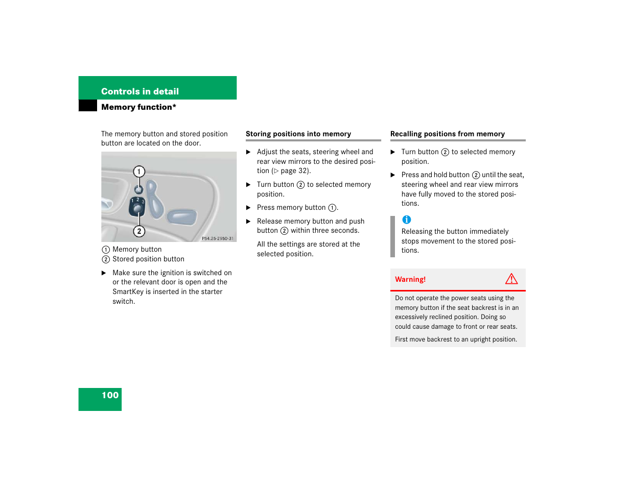 Mercedes-Benz 2004 C 320 Sport User Manual | Page 100 / 400