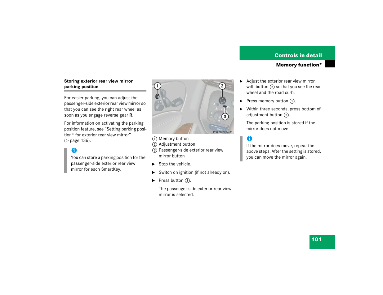 Mercedes-Benz 2004 C 320 Sport User Manual | Page 101 / 400