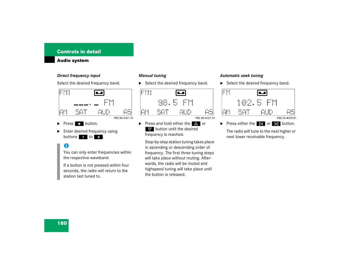 Mercedes-Benz 2004 C 320 Sport User Manual | Page 180 / 400