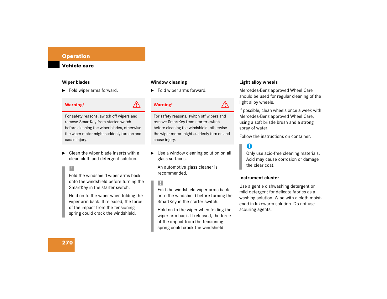 Mercedes-Benz 2004 C 320 Sport User Manual | Page 270 / 400