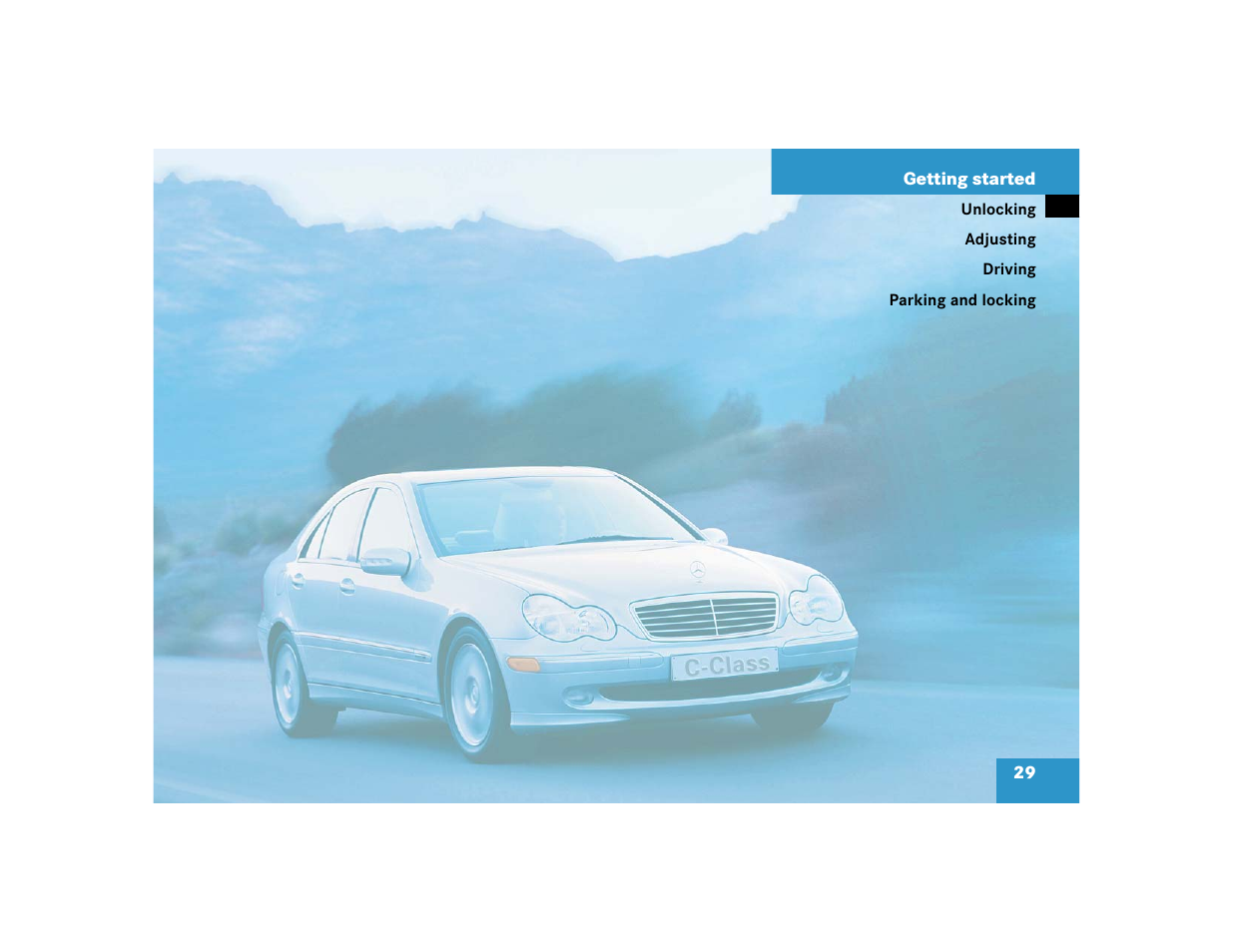 Mercedes-Benz 2004 C 320 Sport User Manual | Page 29 / 400