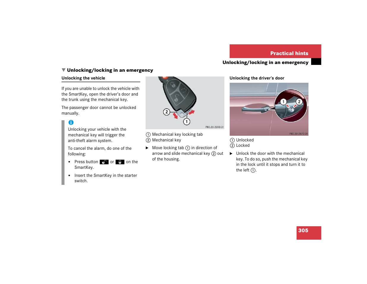 Mercedes-Benz 2004 C 320 Sport User Manual | Page 305 / 400