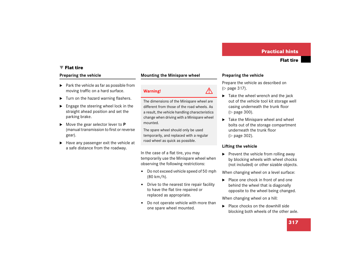 Mercedes-Benz 2004 C 320 Sport User Manual | Page 317 / 400