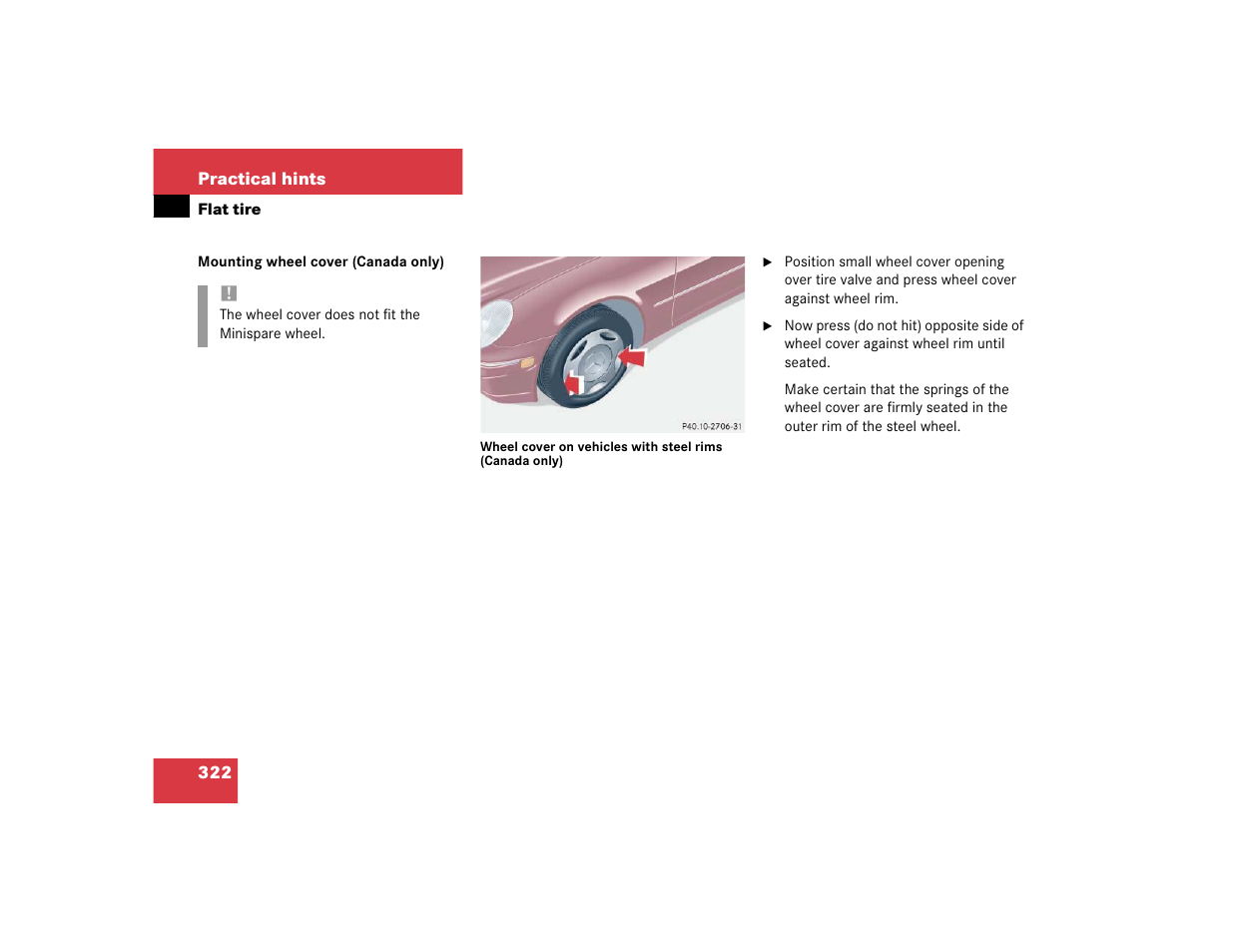 Mercedes-Benz 2004 C 320 Sport User Manual | Page 322 / 400