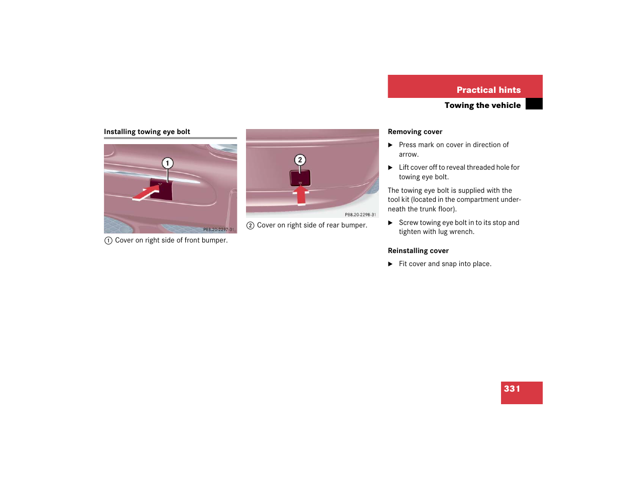 Mercedes-Benz 2004 C 320 Sport User Manual | Page 331 / 400