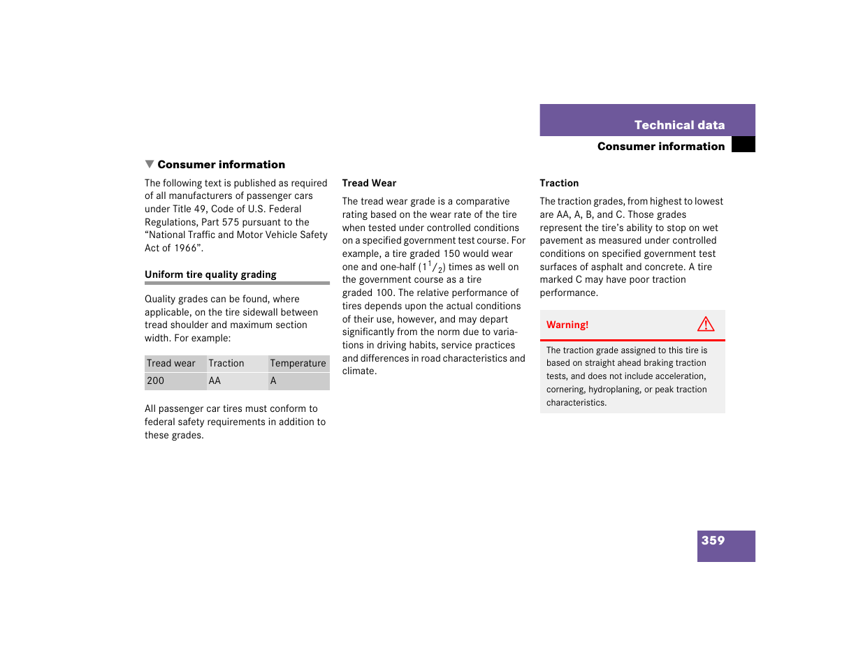 Mercedes-Benz 2004 C 320 Sport User Manual | Page 359 / 400