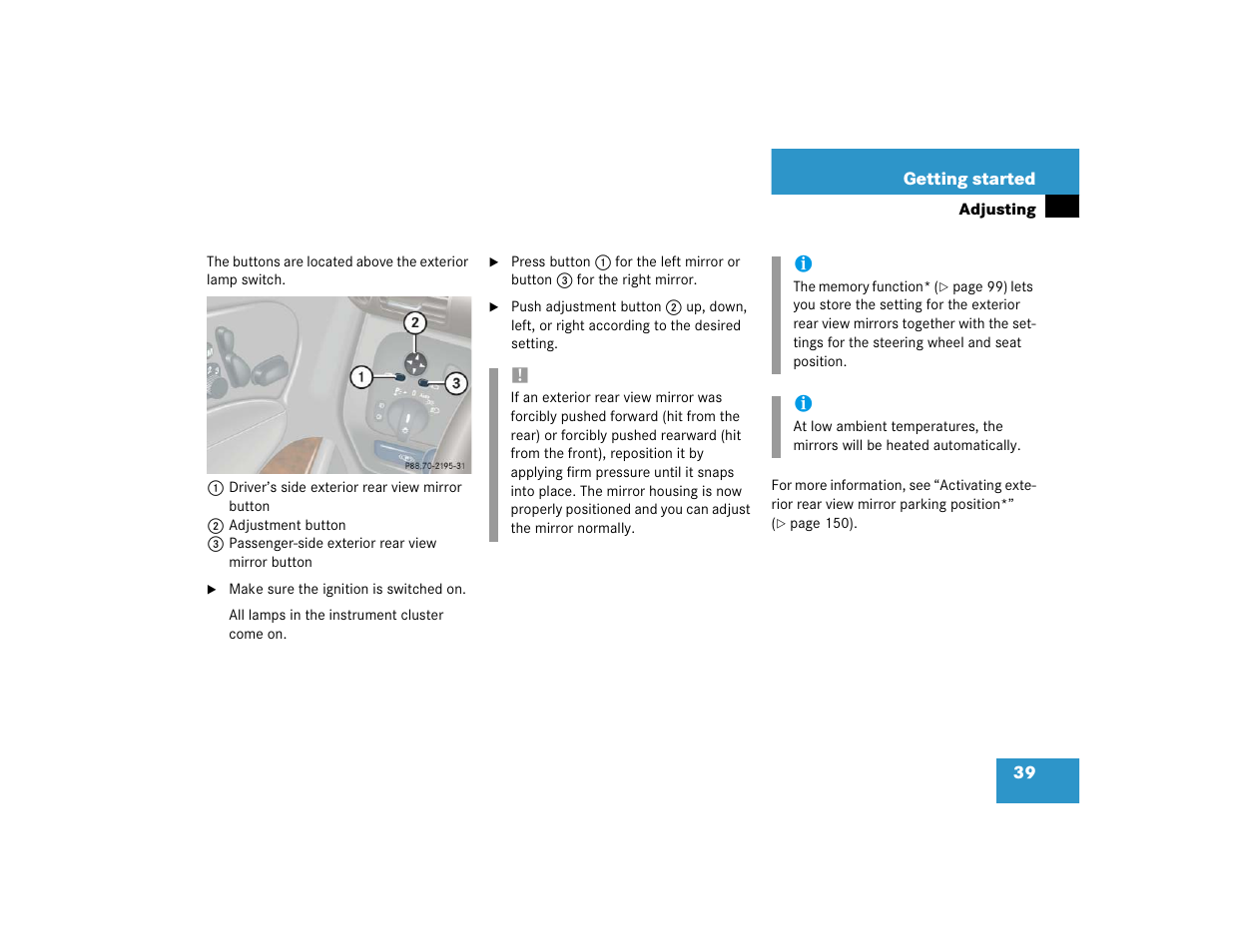 Mercedes-Benz 2004 C 320 Sport User Manual | Page 39 / 400