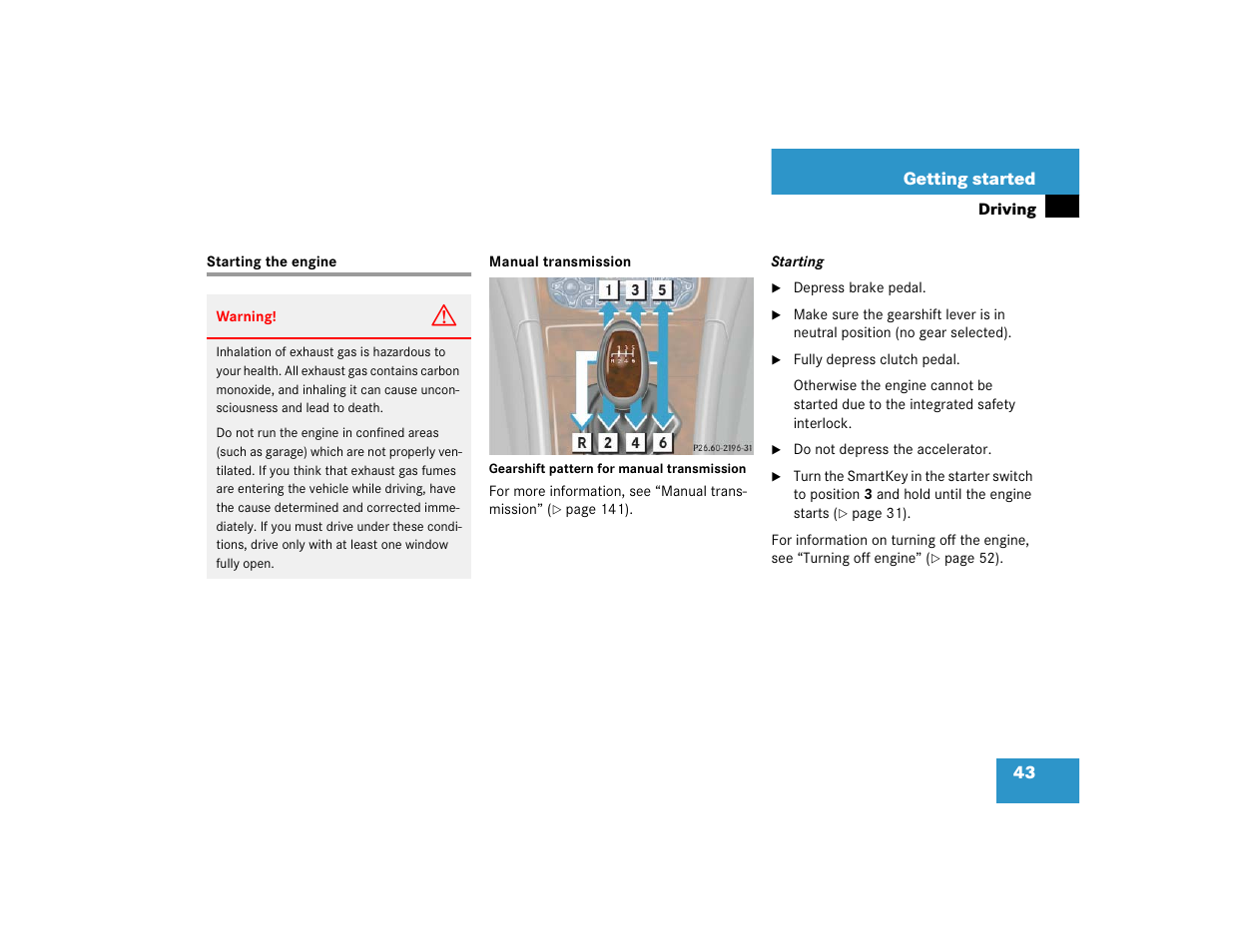 Mercedes-Benz 2004 C 320 Sport User Manual | Page 43 / 400