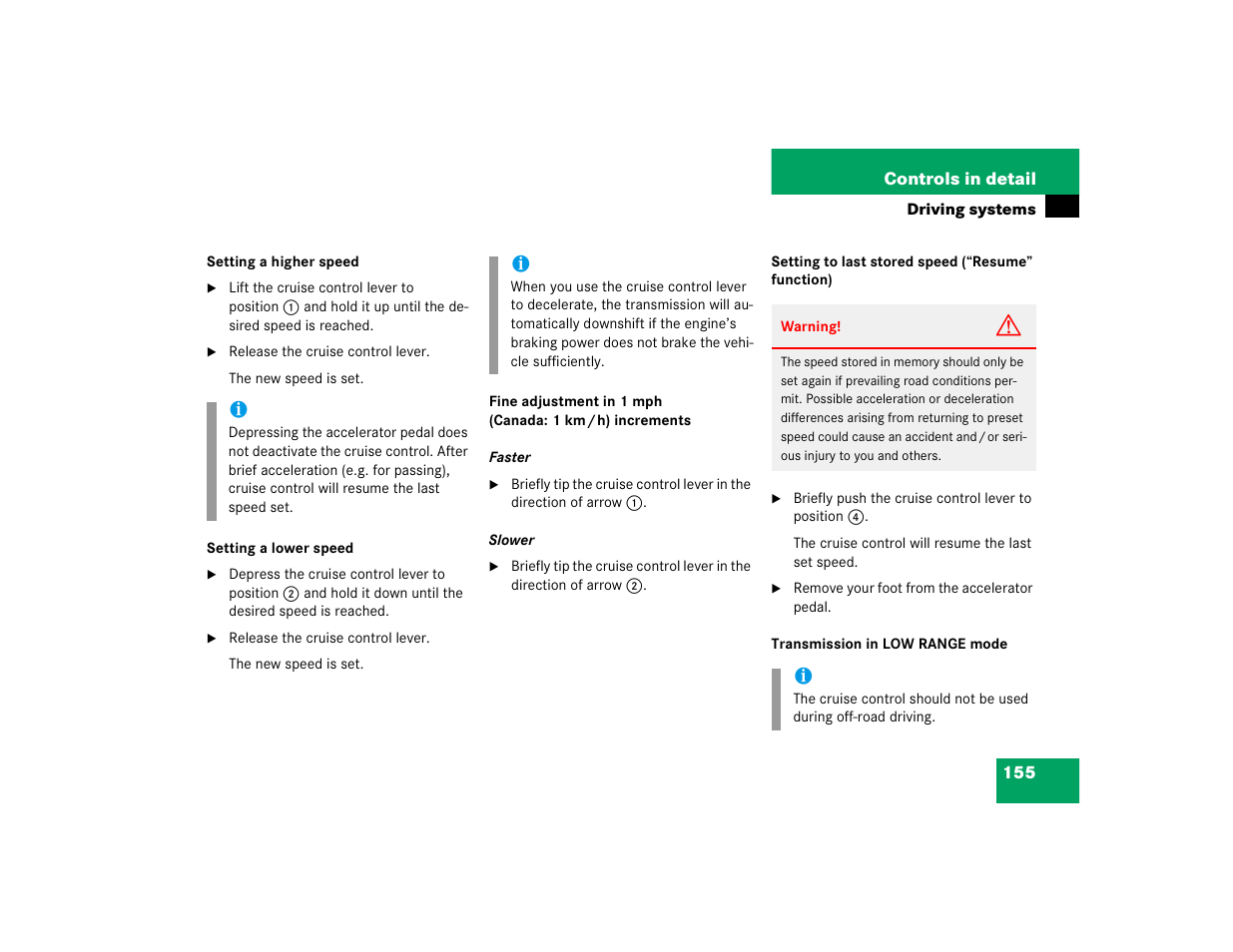 Mercedes-Benz 2005 ML 350 User Manual | Page 157 / 356