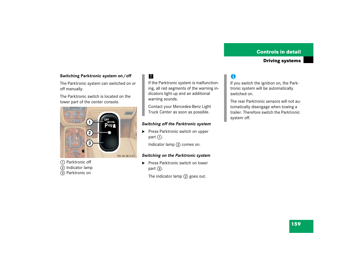 Mercedes-Benz 2005 ML 350 User Manual | Page 161 / 356