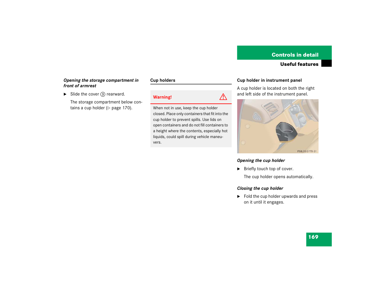 Mercedes-Benz 2005 ML 350 User Manual | Page 171 / 356