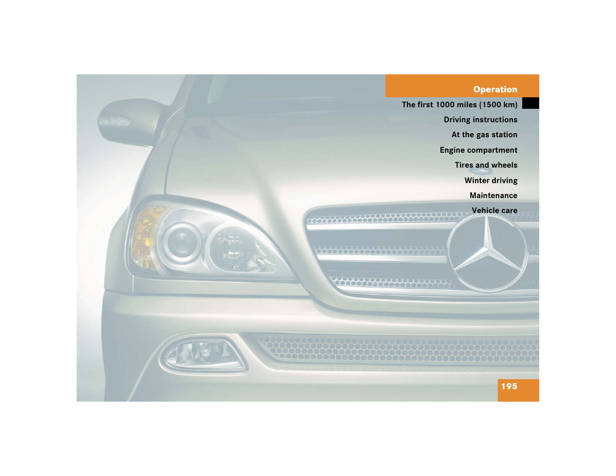 Mercedes-Benz 2005 ML 350 User Manual | Page 197 / 356