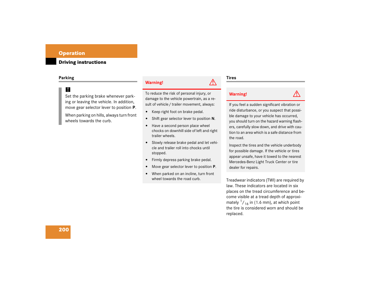 Mercedes-Benz 2005 ML 350 User Manual | Page 202 / 356