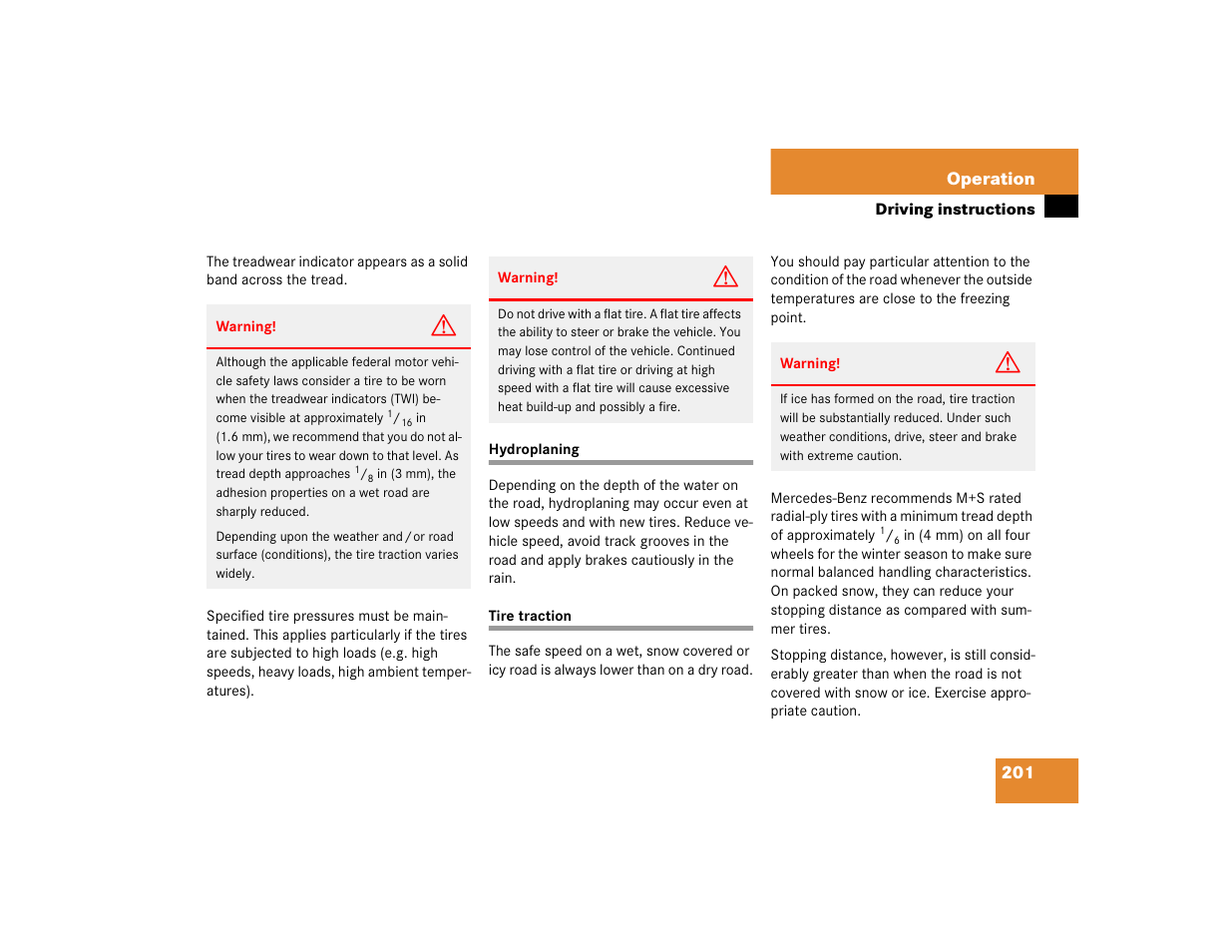 Mercedes-Benz 2005 ML 350 User Manual | Page 203 / 356