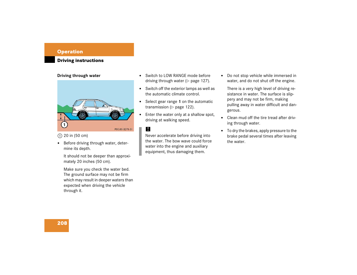 Mercedes-Benz 2005 ML 350 User Manual | Page 210 / 356