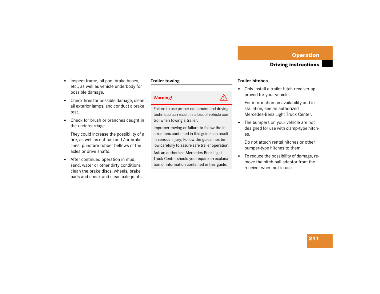Mercedes-Benz 2005 ML 350 User Manual | Page 213 / 356