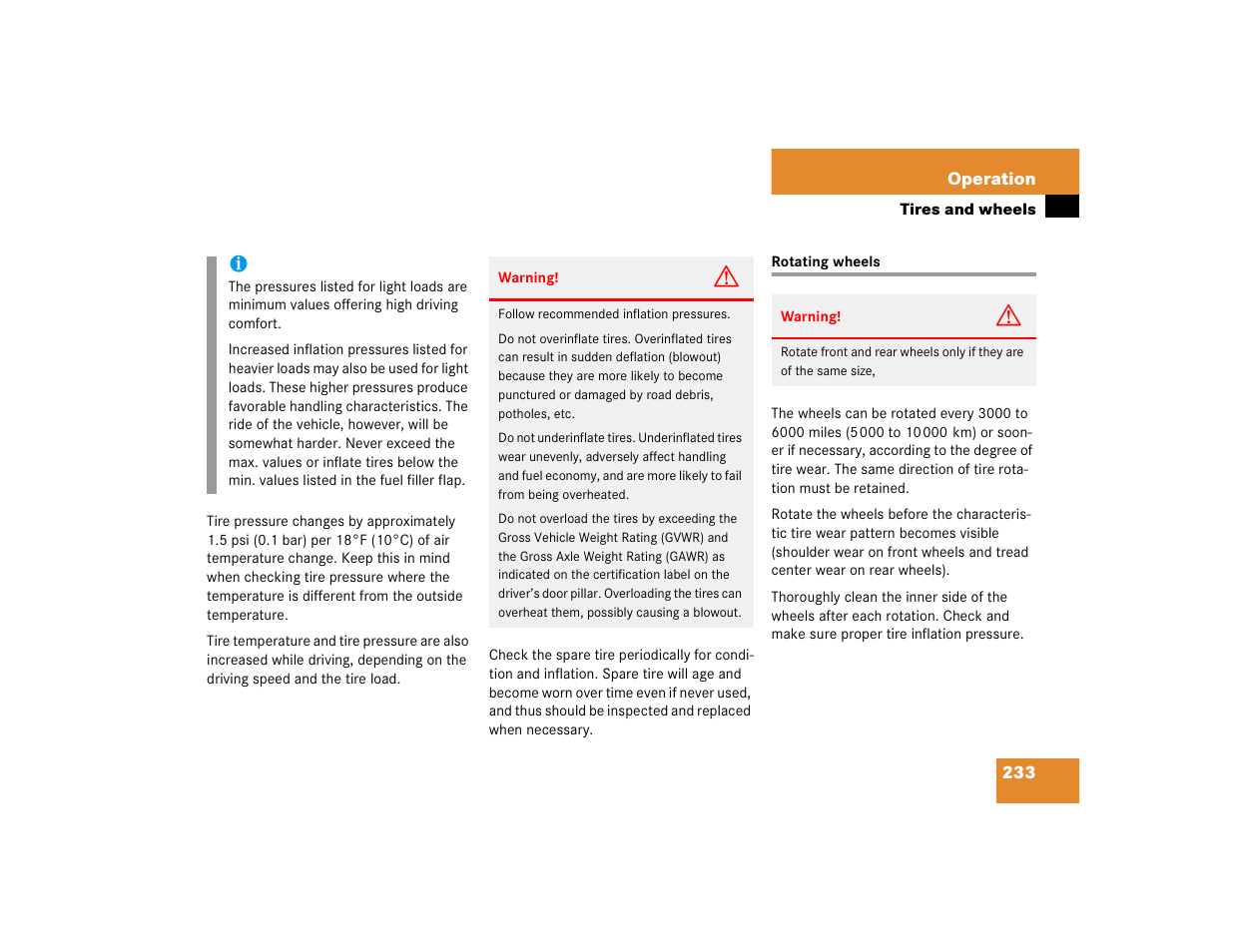 Mercedes-Benz 2005 ML 350 User Manual | Page 235 / 356