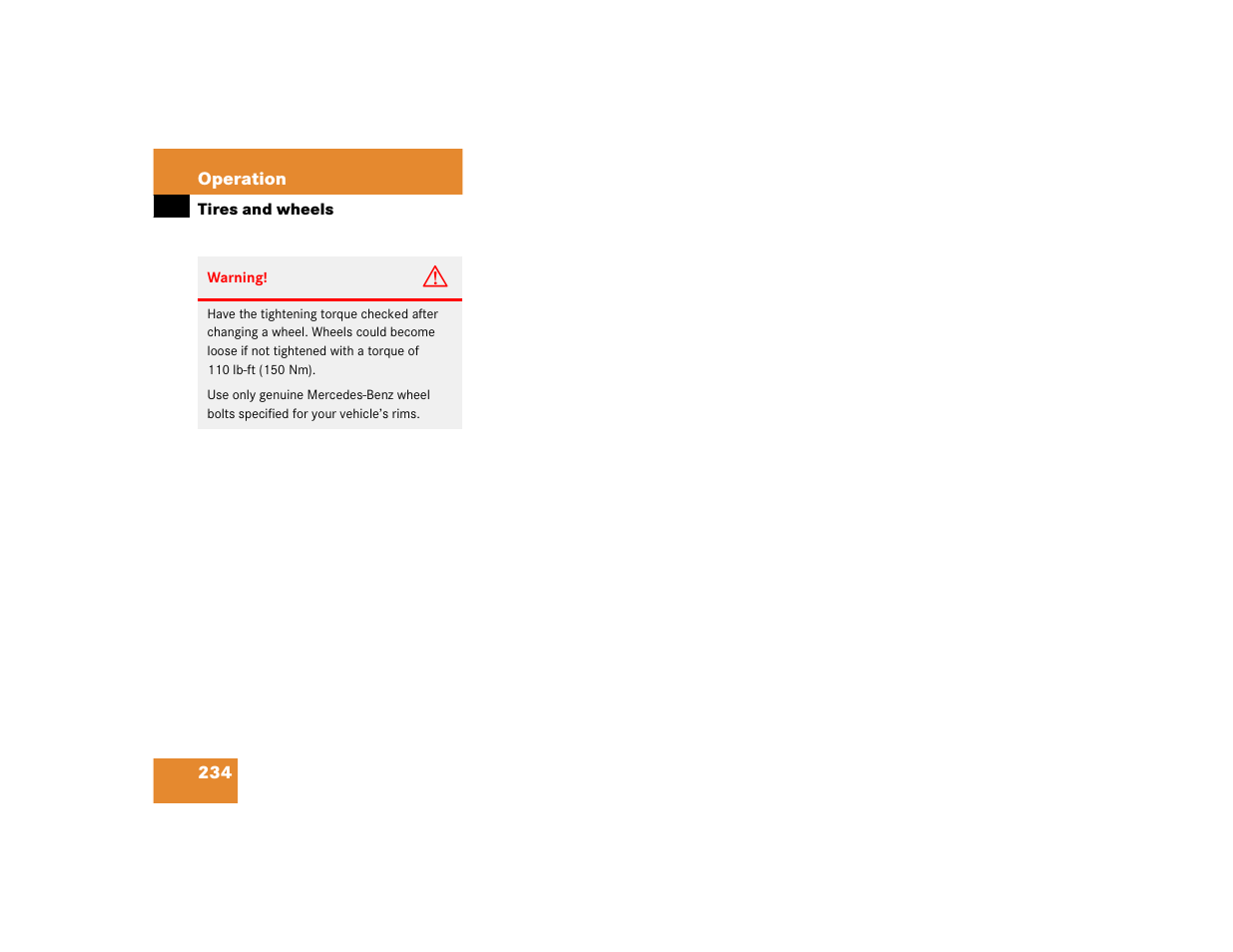 Mercedes-Benz 2005 ML 350 User Manual | Page 236 / 356