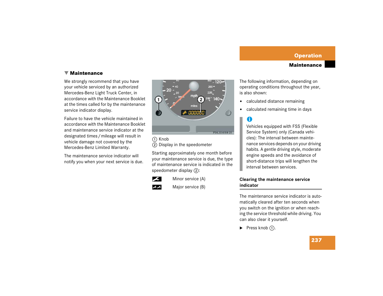 Mercedes-Benz 2005 ML 350 User Manual | Page 239 / 356