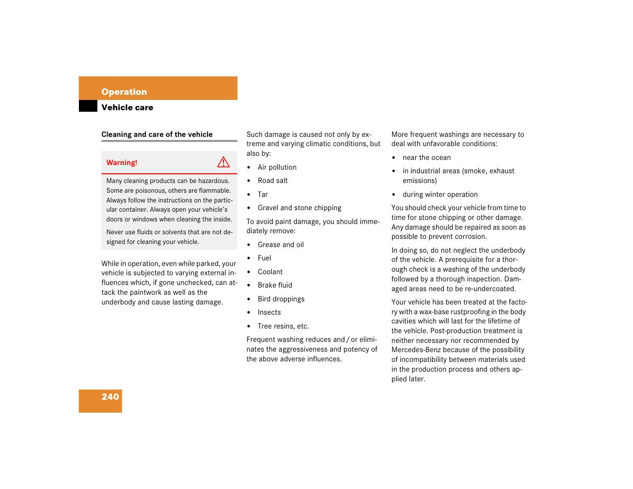 Mercedes-Benz 2005 ML 350 User Manual | Page 242 / 356