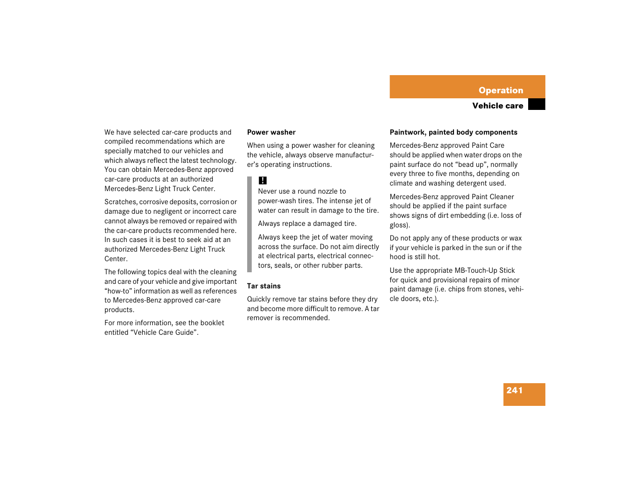 Mercedes-Benz 2005 ML 350 User Manual | Page 243 / 356