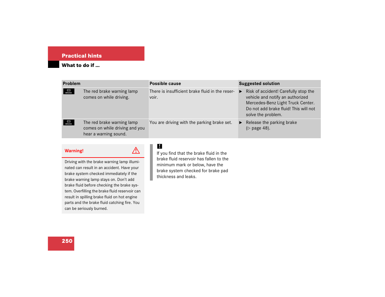 Mercedes-Benz 2005 ML 350 User Manual | Page 252 / 356