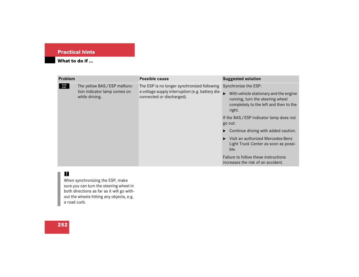 Mercedes-Benz 2005 ML 350 User Manual | Page 254 / 356