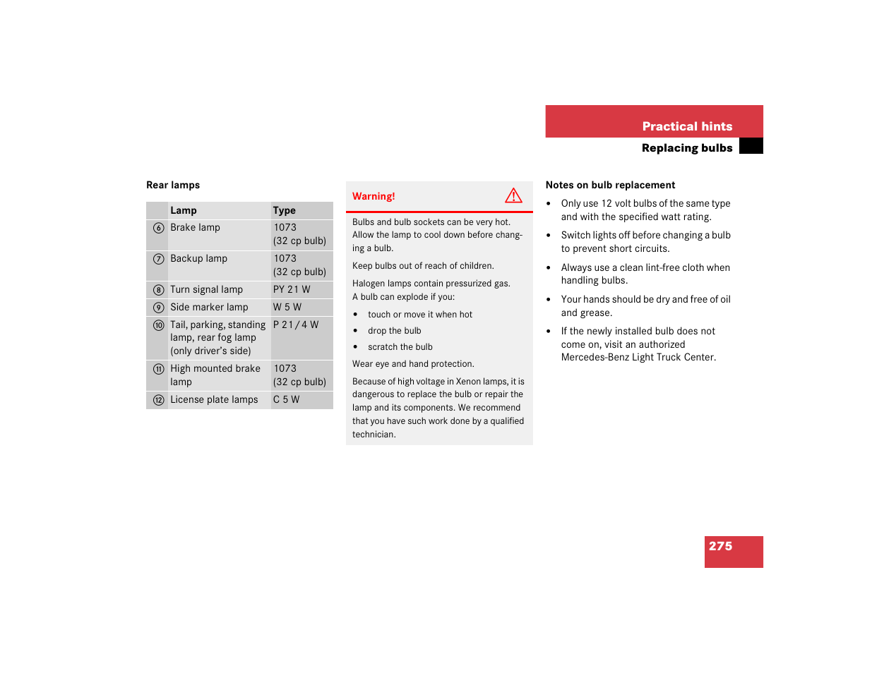 Mercedes-Benz 2005 ML 350 User Manual | Page 277 / 356