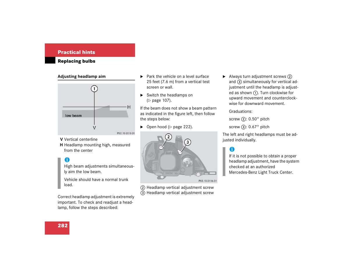 Mercedes-Benz 2005 ML 350 User Manual | Page 284 / 356