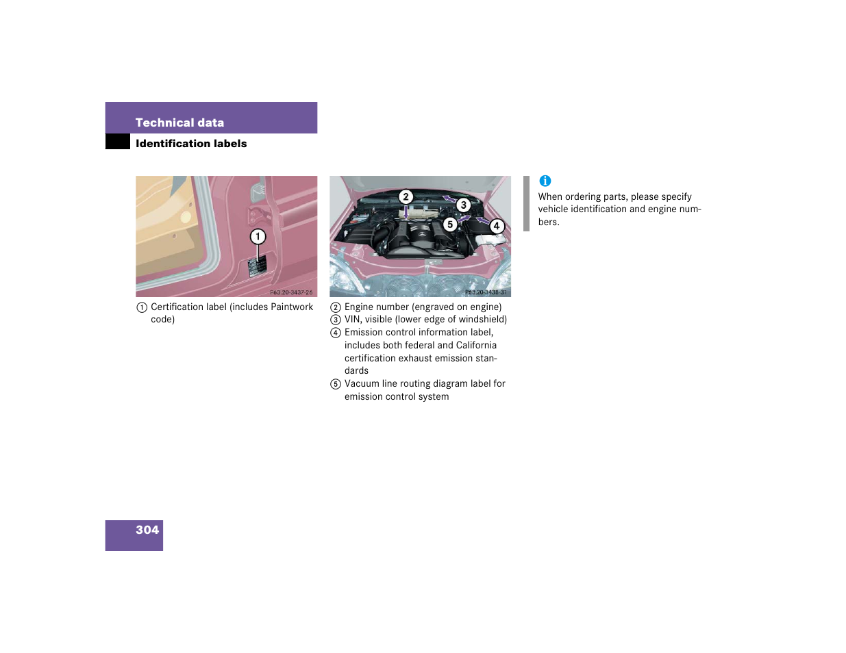 Mercedes-Benz 2005 ML 350 User Manual | Page 306 / 356