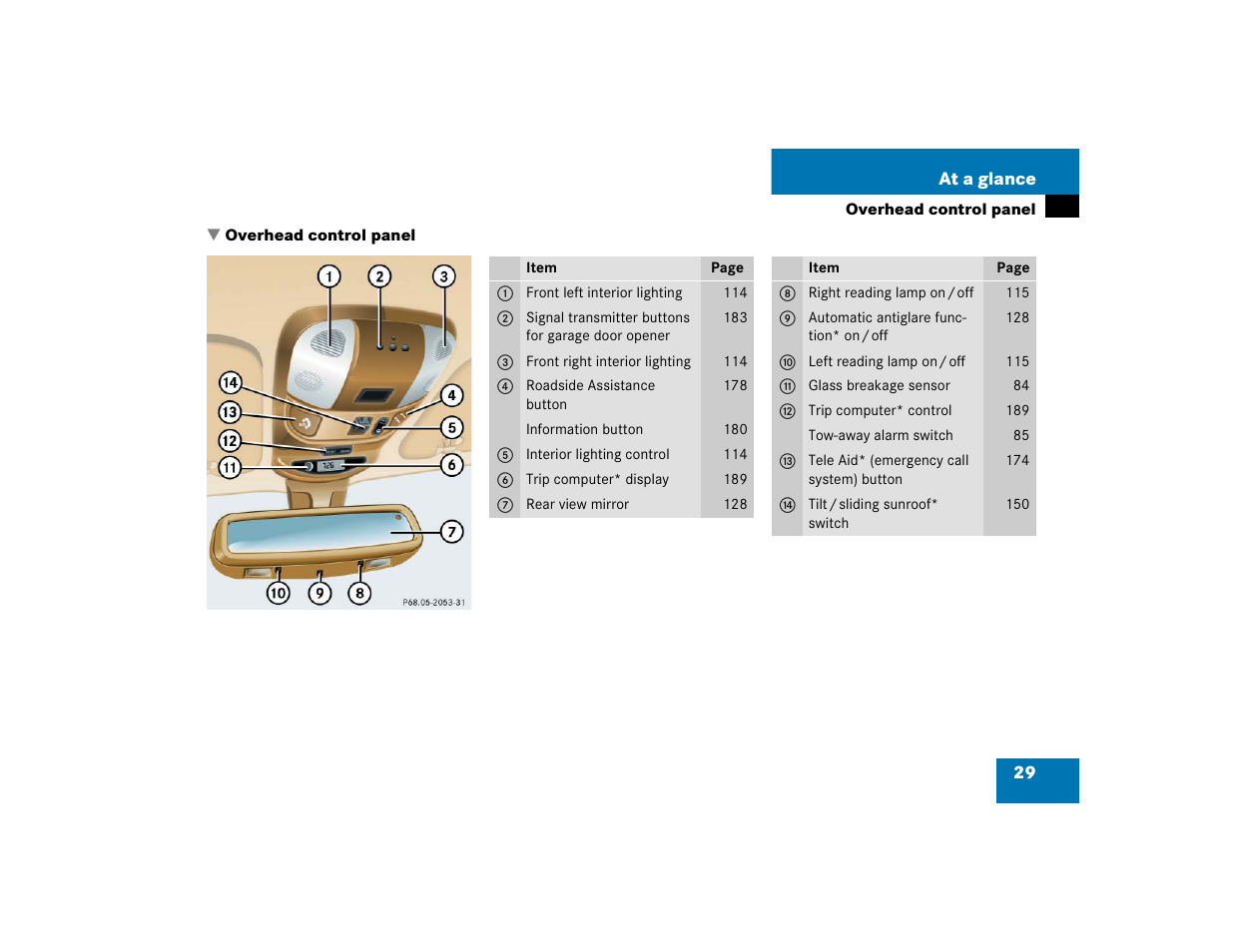 Mercedes-Benz 2005 ML 350 User Manual | Page 31 / 356