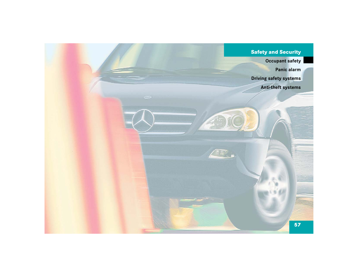 Mercedes-Benz 2005 ML 350 User Manual | Page 59 / 356