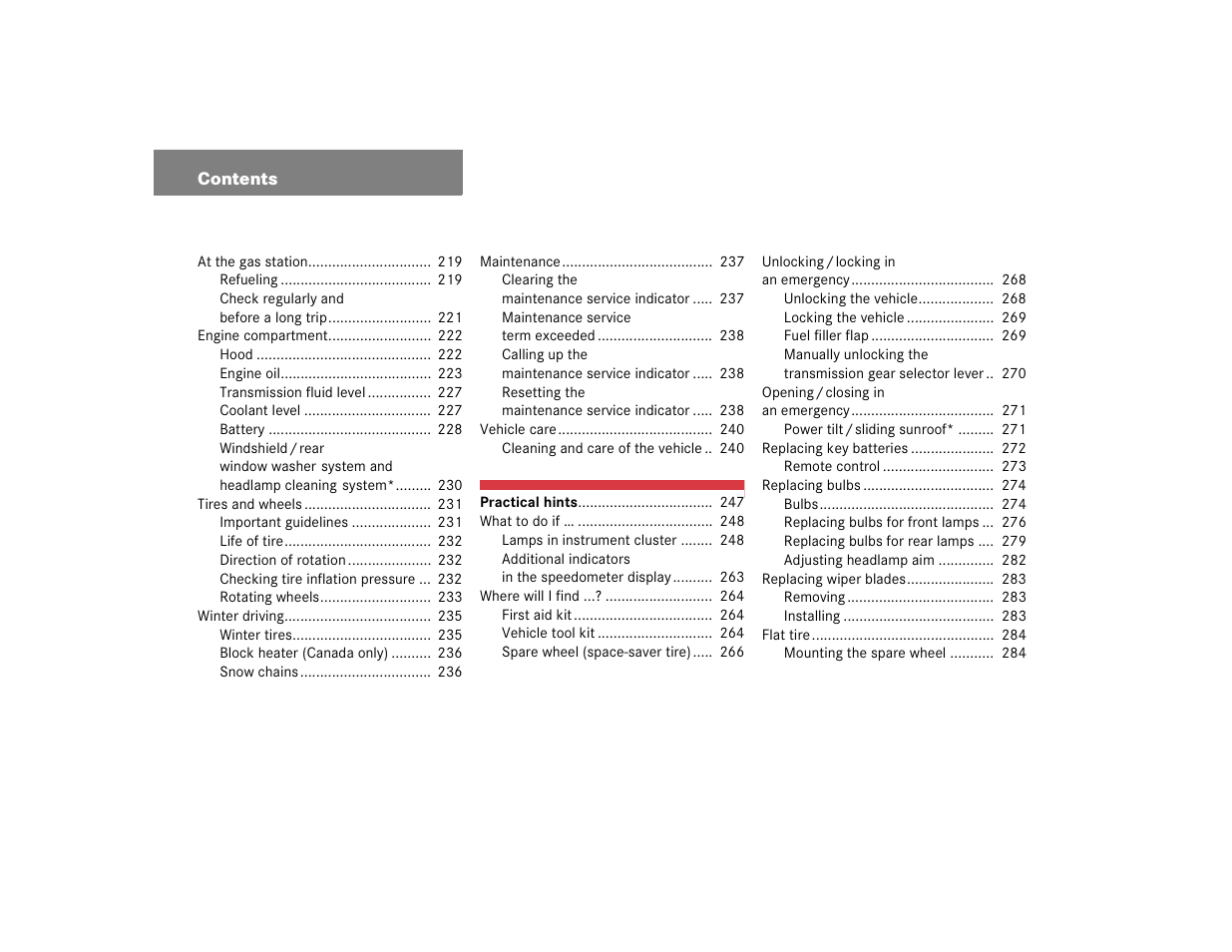 Mercedes-Benz 2005 ML 350 User Manual | Page 8 / 356