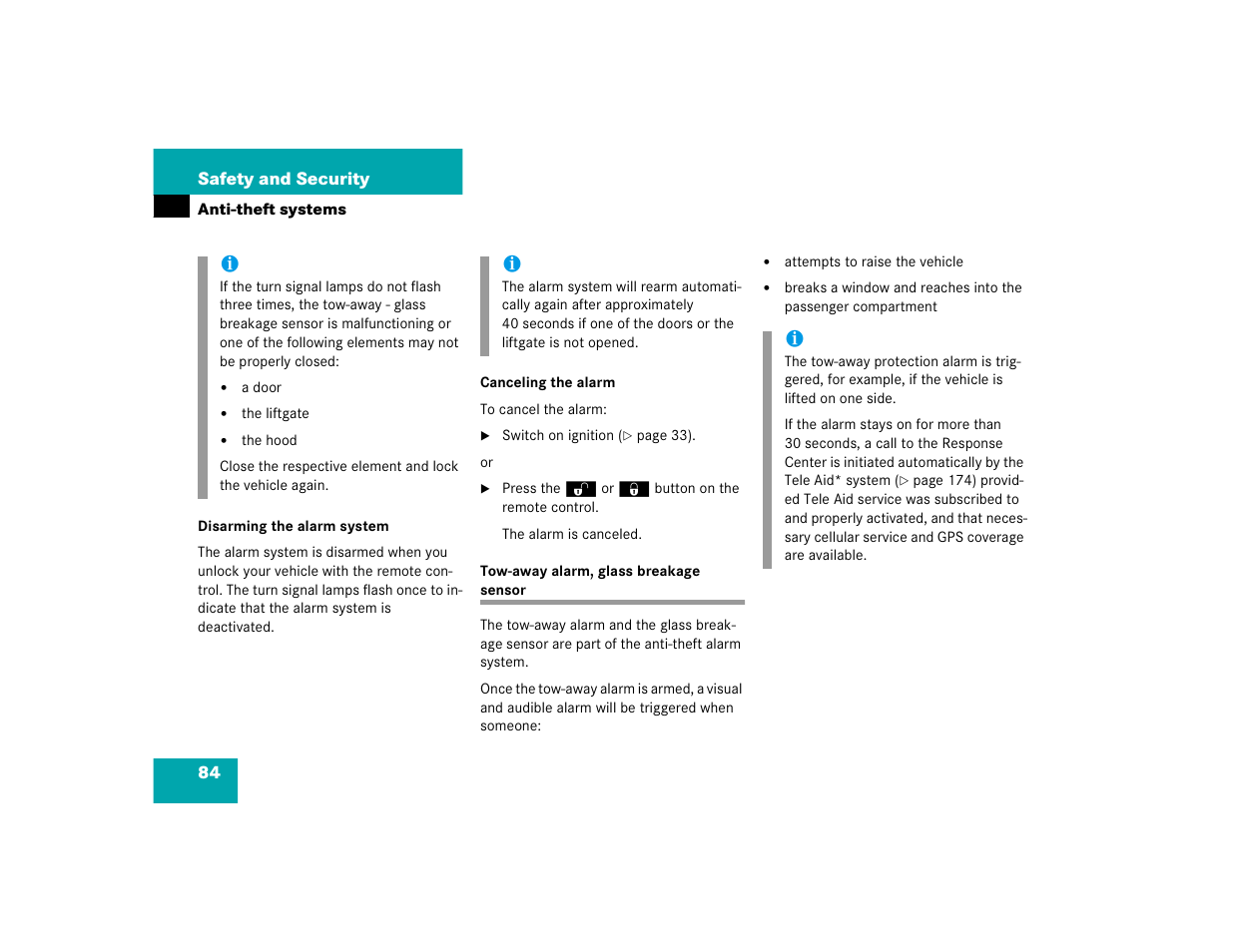 Mercedes-Benz 2005 ML 350 User Manual | Page 86 / 356