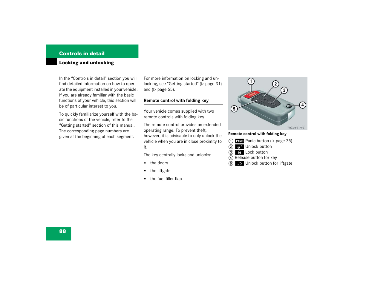 Mercedes-Benz 2005 ML 350 User Manual | Page 90 / 356