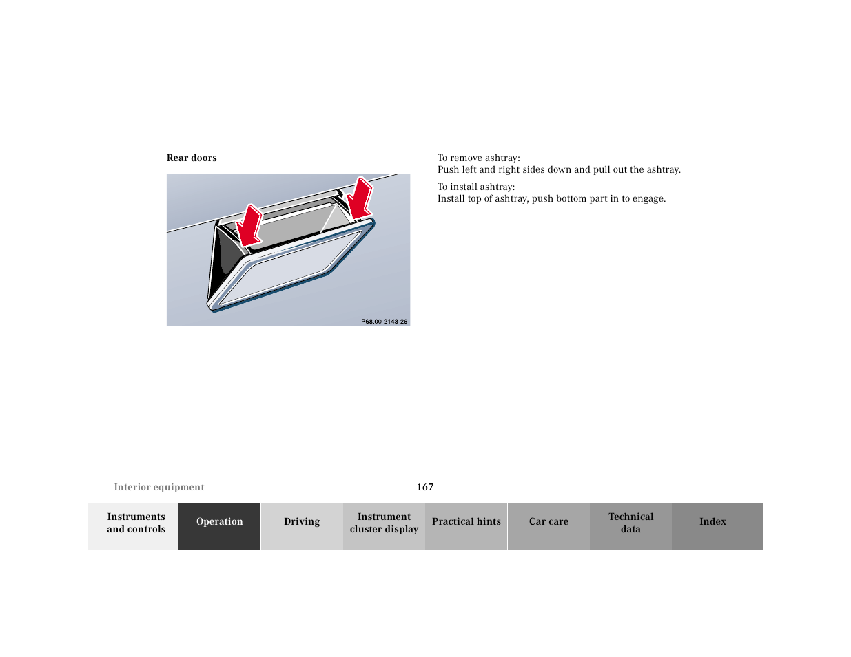 P68.00-2143-26, Graphic | Mercedes-Benz 2001 E-Class User Manual | Page 170 / 341