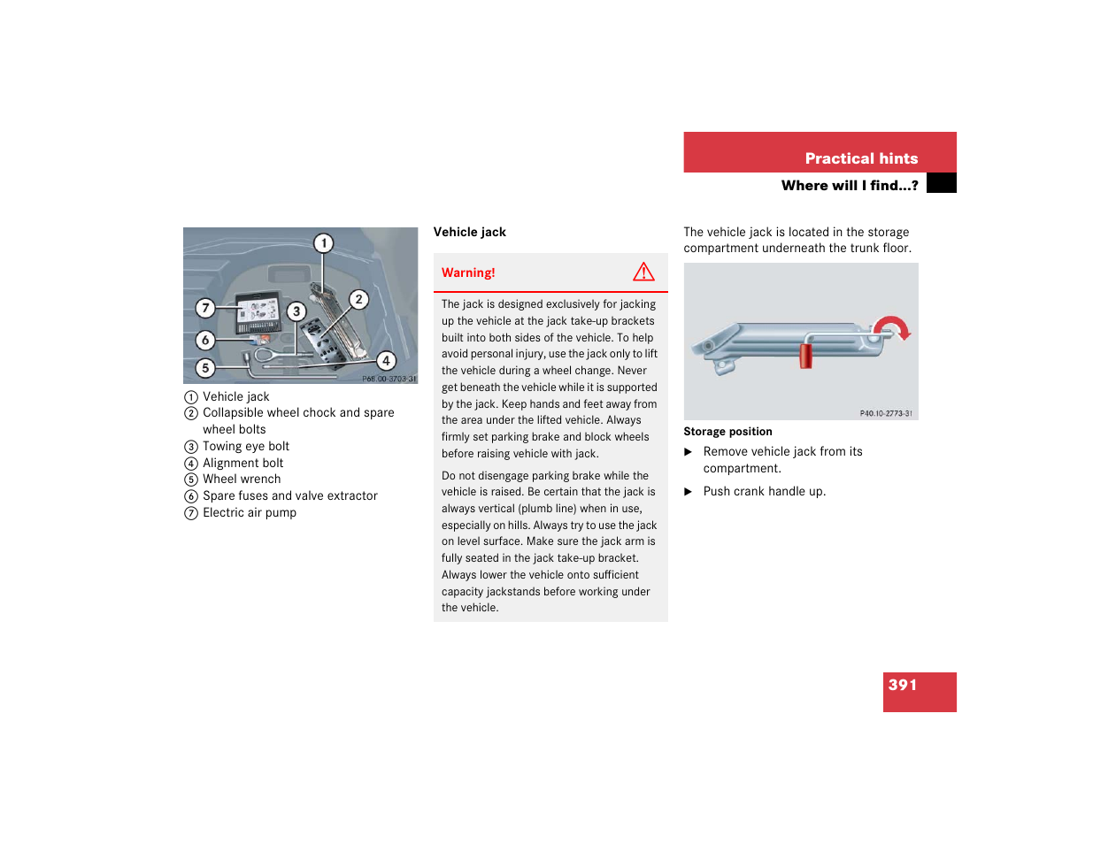 Mercedes-Benz 2005 CLK-Class Coupe User Manual | Page 393 / 498